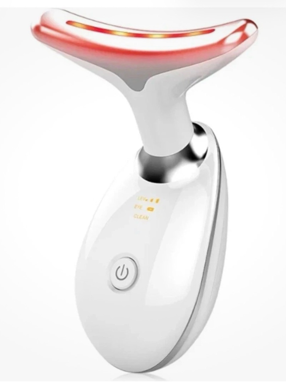 Aurora Face Sculpting Device LED Facial Beauty Wand - White with Red Light